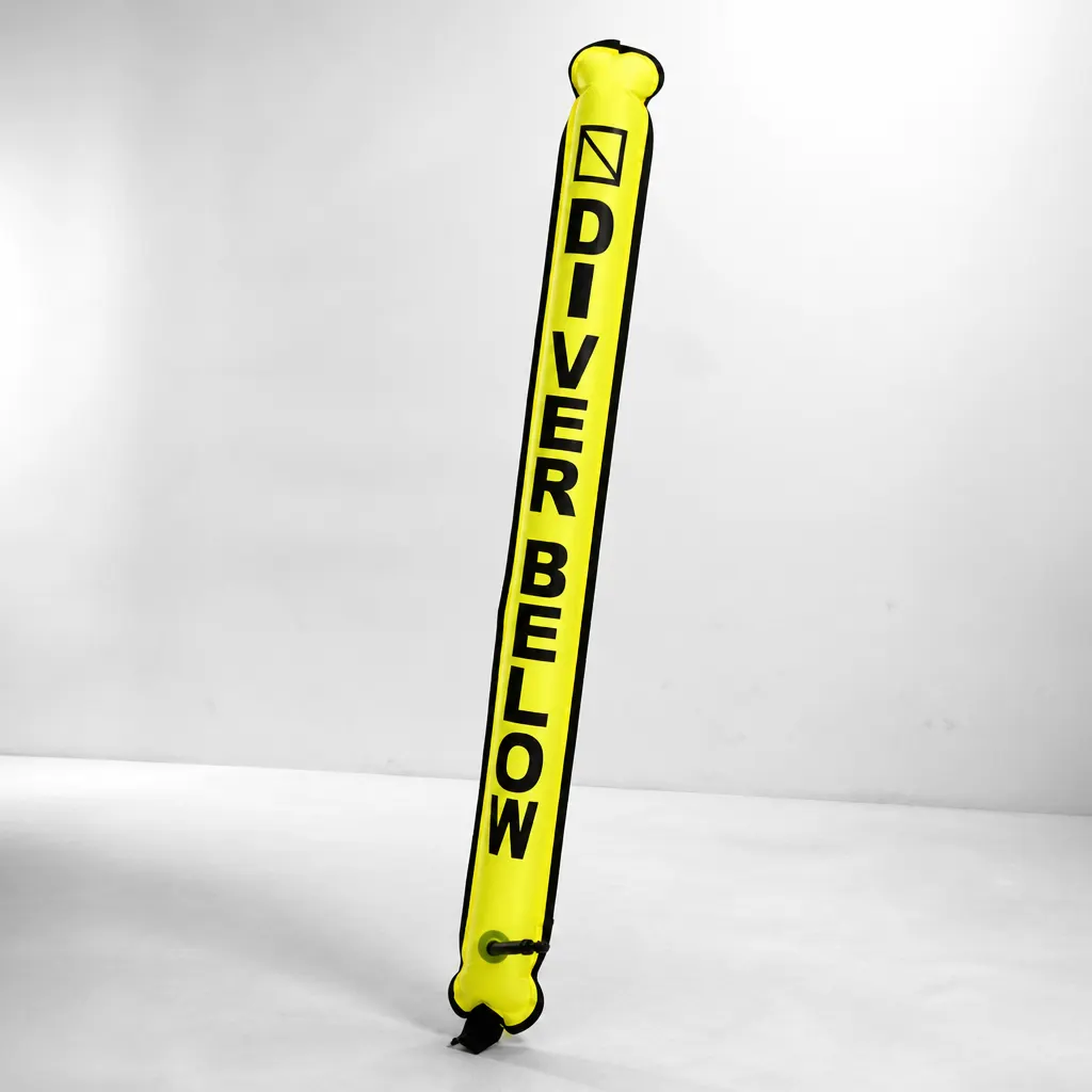 Diving Surface Marker Buoy controls and screen