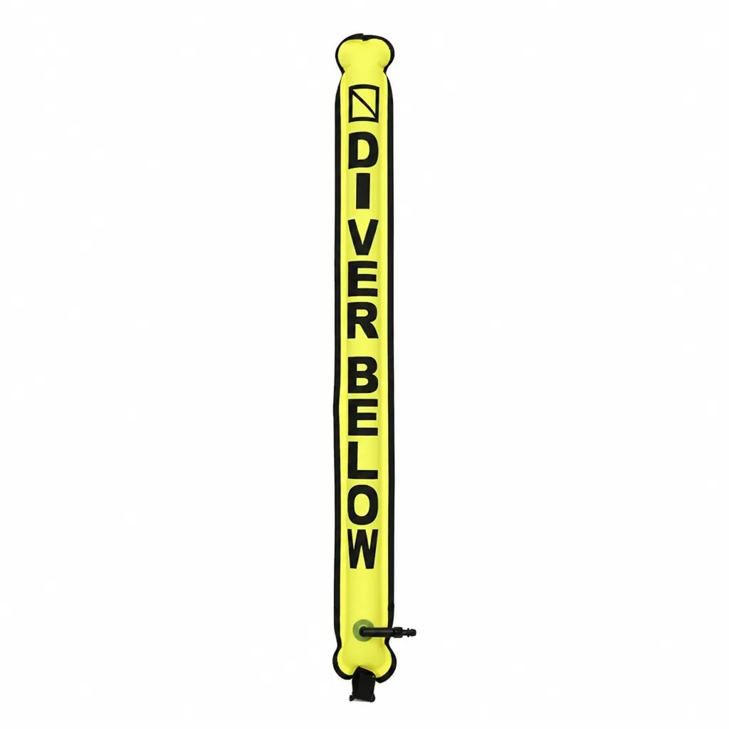 Diving Surface Marker Buoy in use